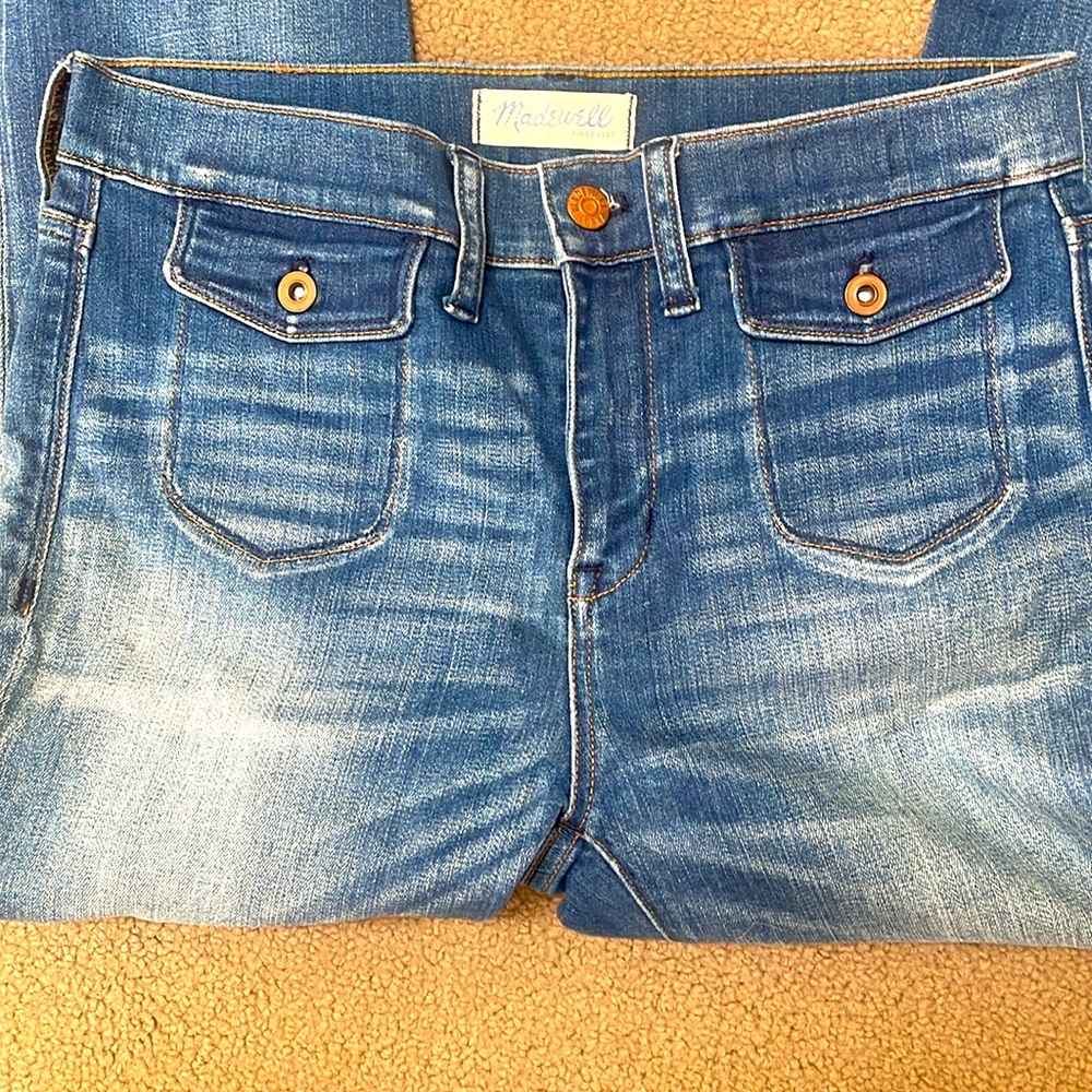 Madewell High Riser crop - Picture 4 of 5